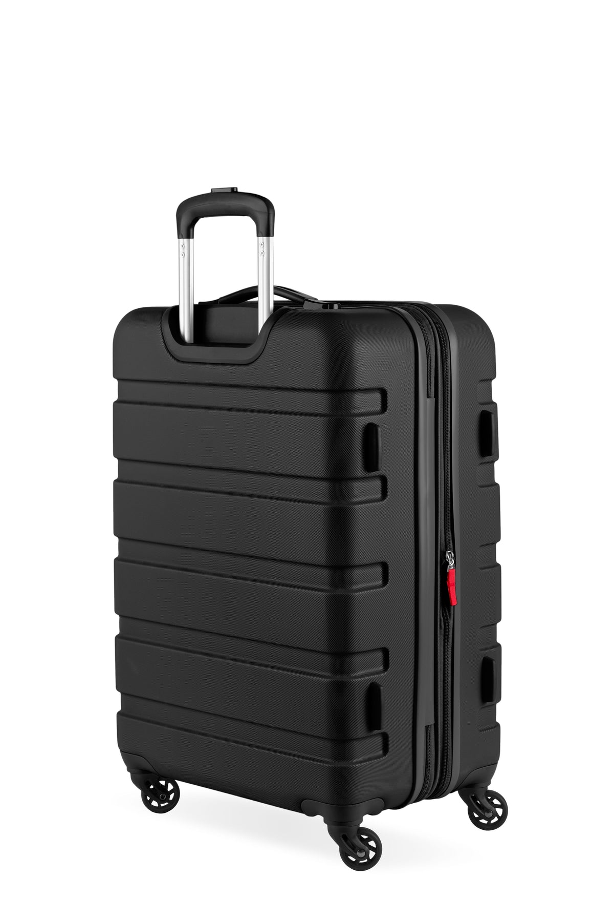 SWISSGEAR Signature Medium Checked Spinner - Black - LE - 02