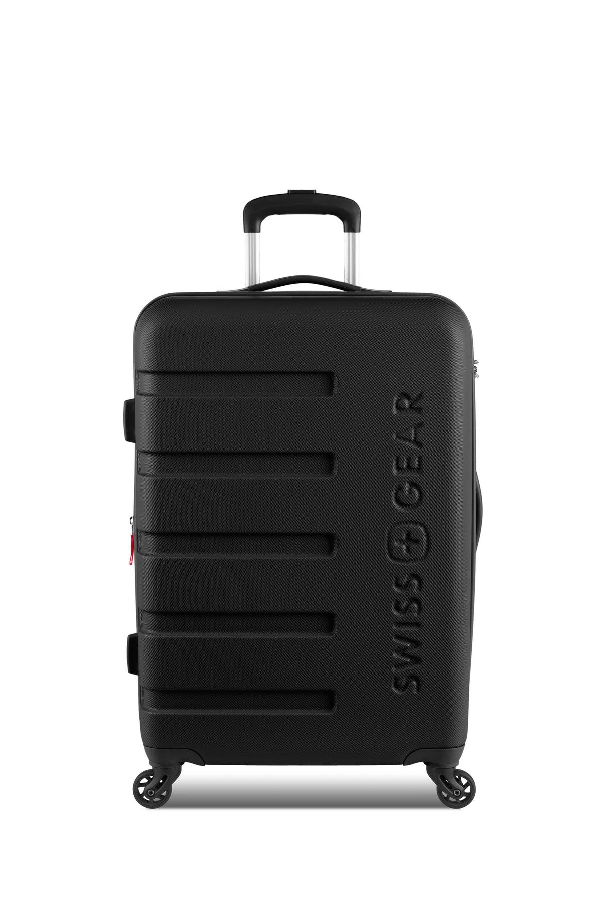 SWISSGEAR Signature Medium Checked Spinner - Black - LE - 03