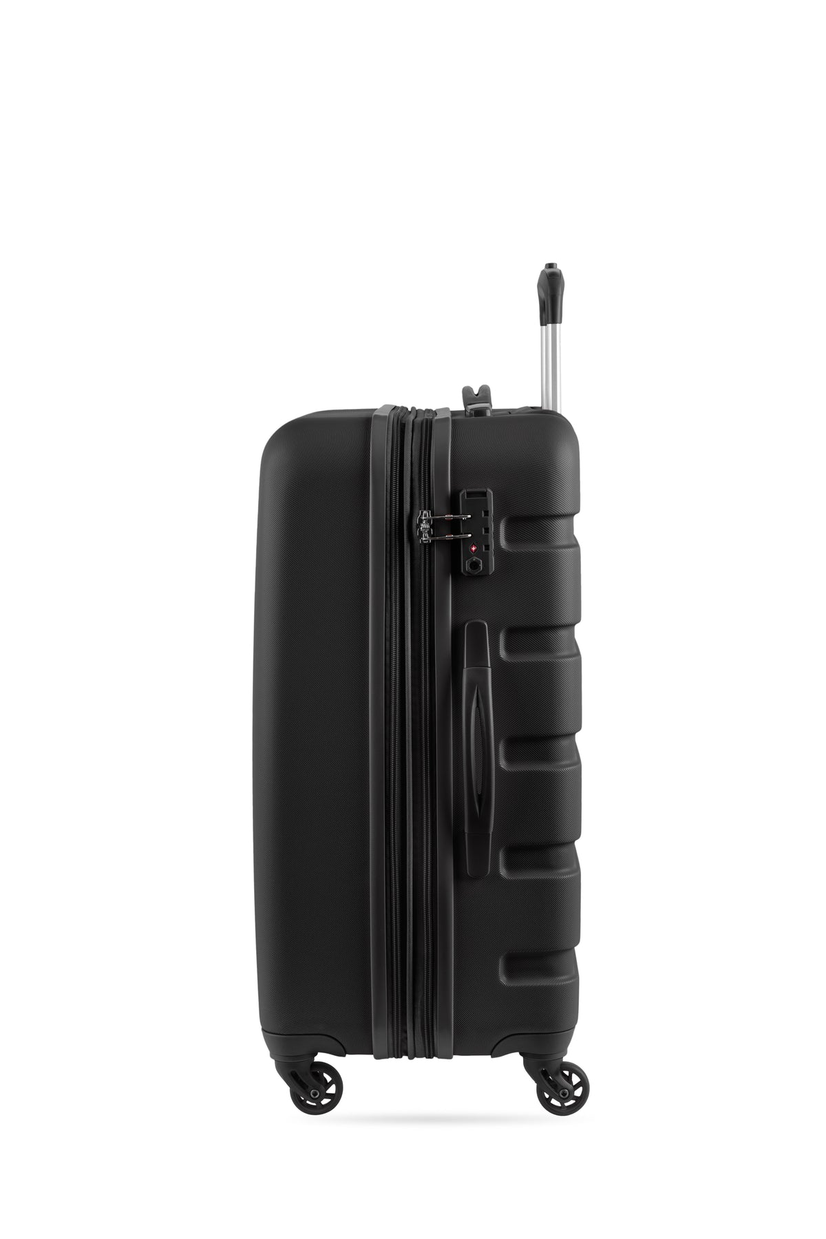 SWISSGEAR Signature Medium Checked Spinner - Black - LE - 06