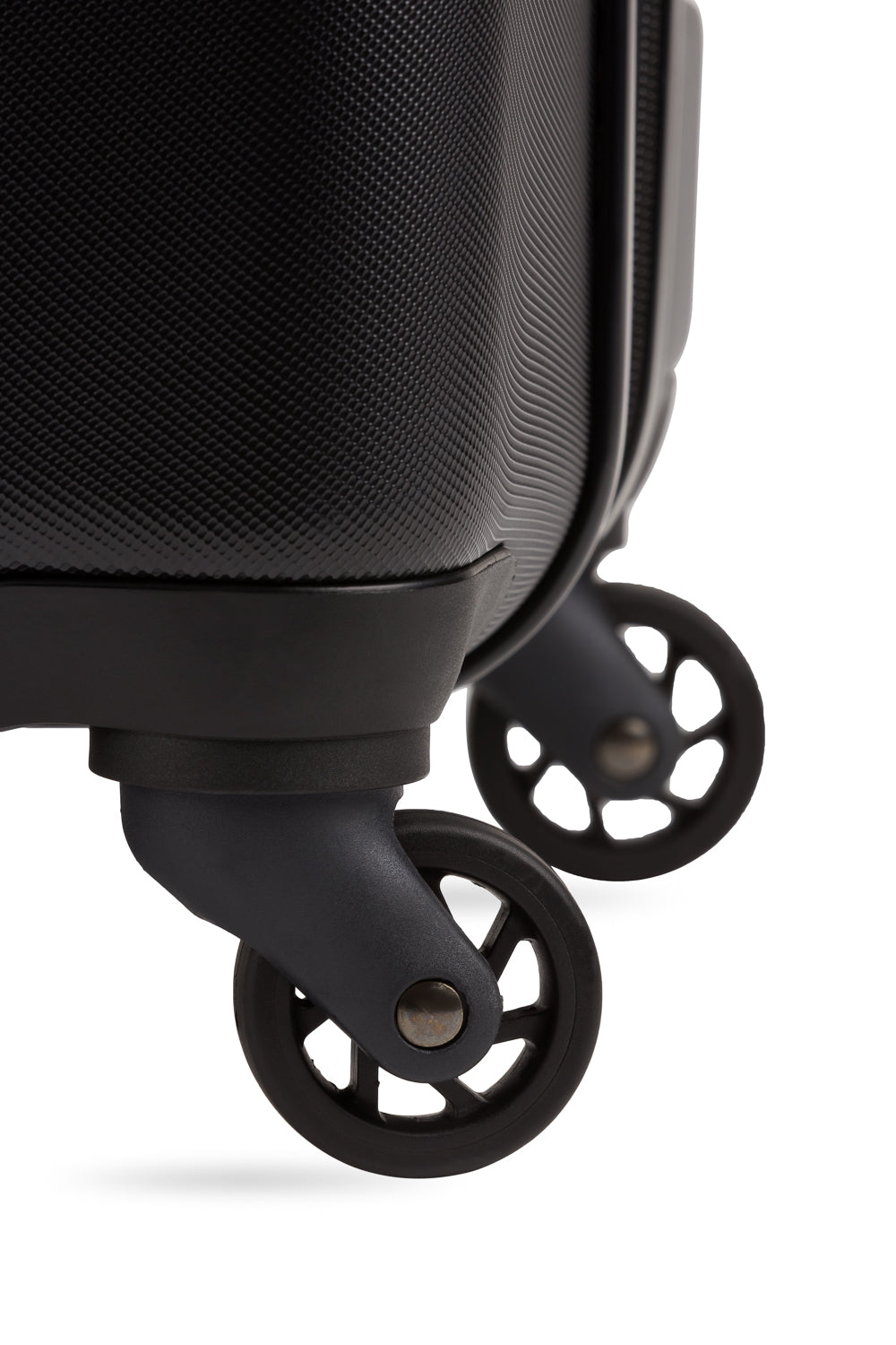 SWISSGEAR Signature Large Checked Spinner - Black - 08