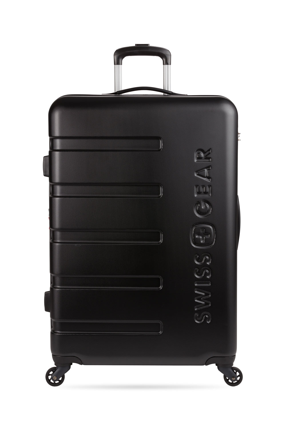SWISSGEAR Signature Large Checked Spinner - Black - 09