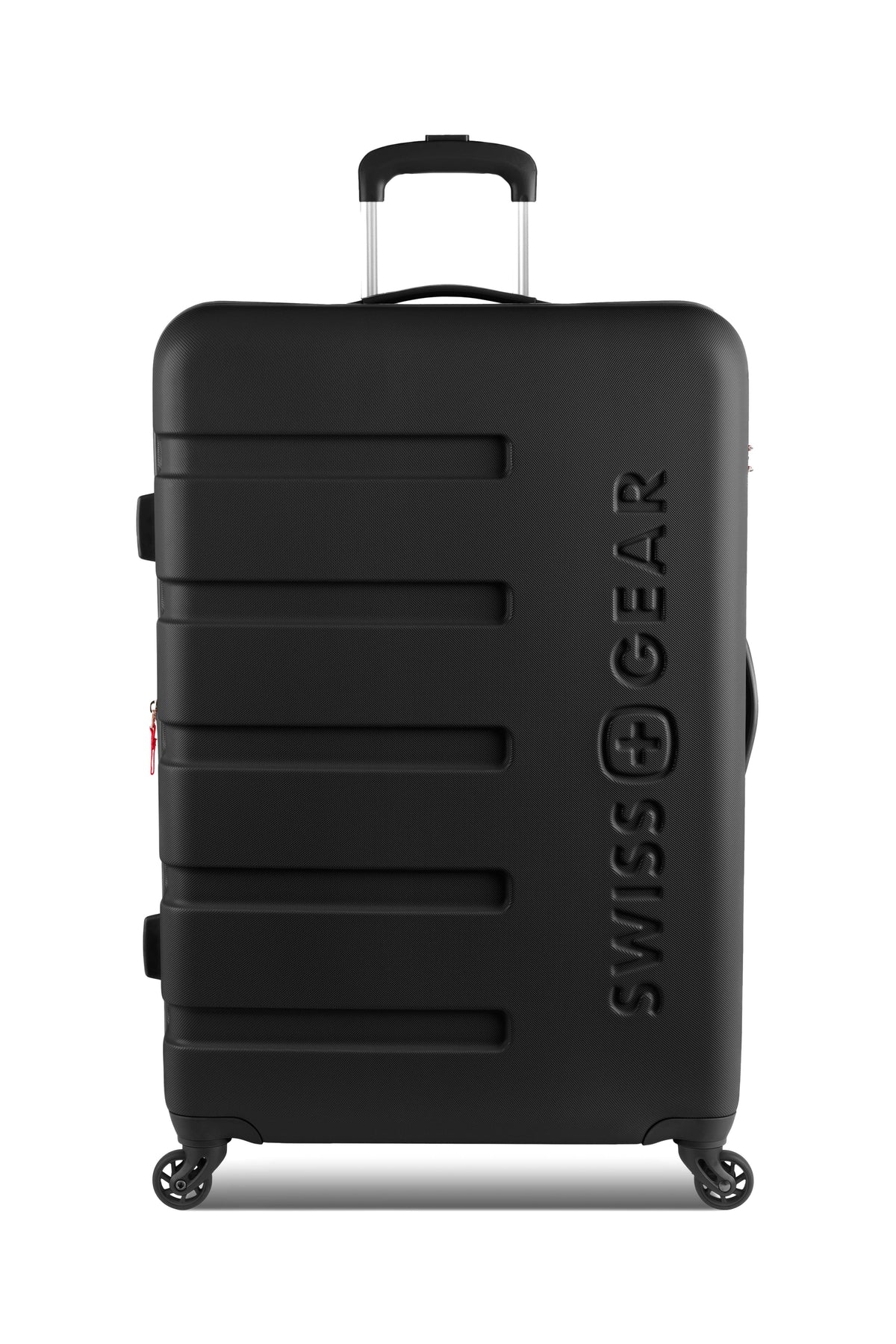 SWISSGEAR Signature Large Checked Spinner - Black - LE - 03