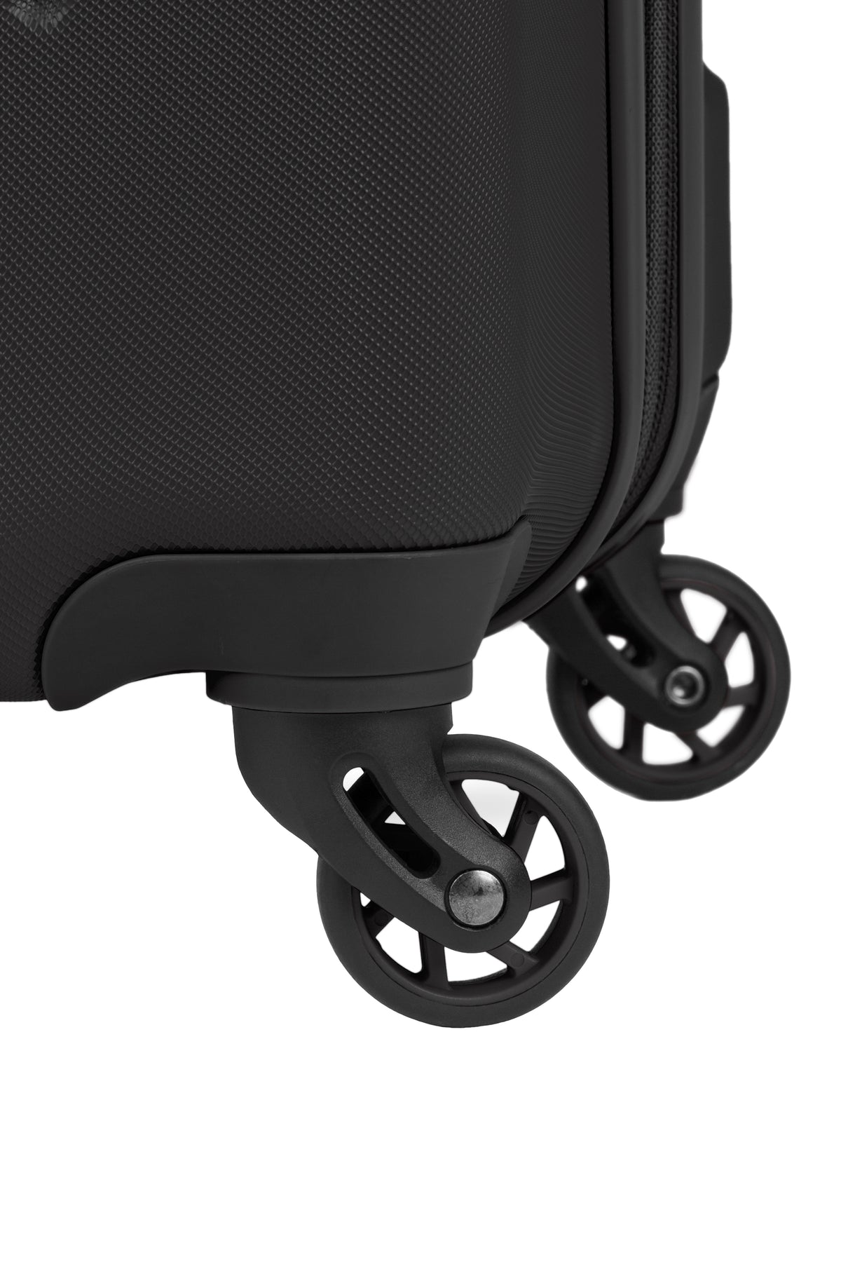 SWISSGEAR Signature Large Checked Spinner - Black - LE - 12