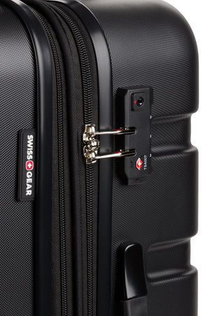 SWISSGEAR 7366 Expandable 3pc Hardside Luggage Set - TSA-approved combination lock