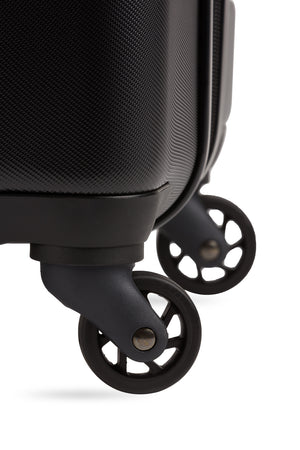 SWISSGEAR 7366 Expandable 3pc Hardside Luggage Set - Four 360-degree wheels for easy maneuverability