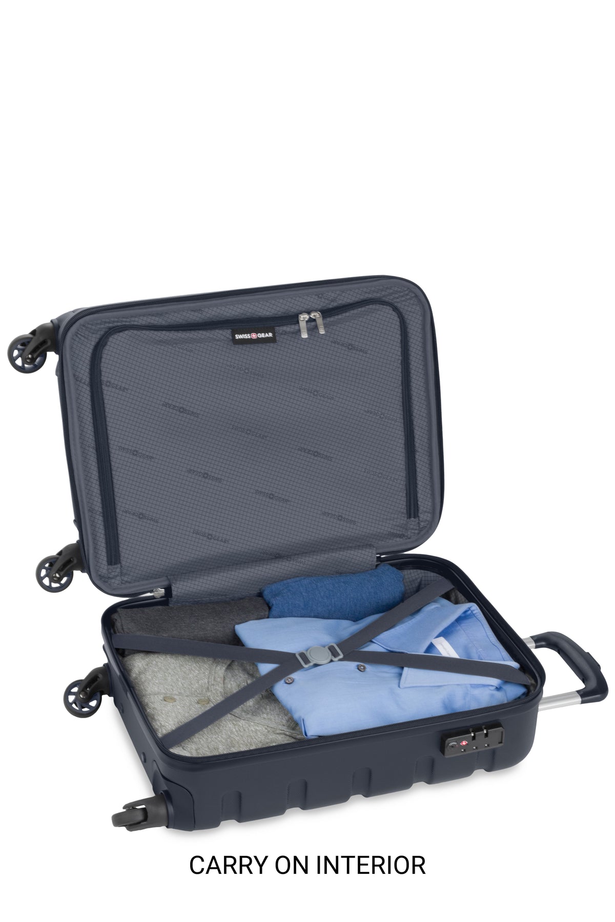 SWISSGEAR Signature 2-Piece Spinner Set - Navy - 09