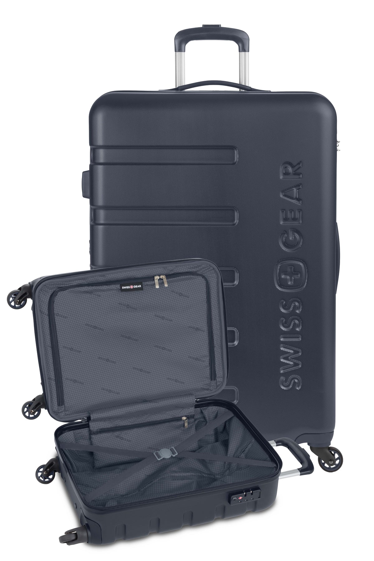 SWISSGEAR Signature 2-Piece Spinner Set - Navy - 12