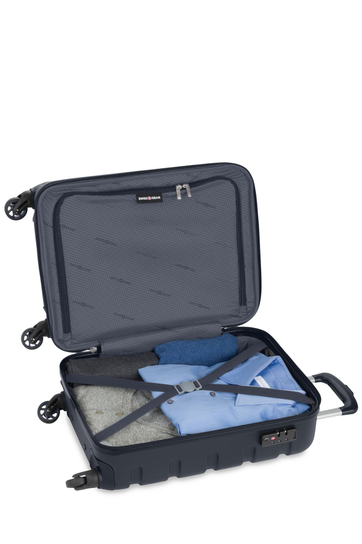 SWISSGEAR Signature Carry-On Spinner - Navy - 15