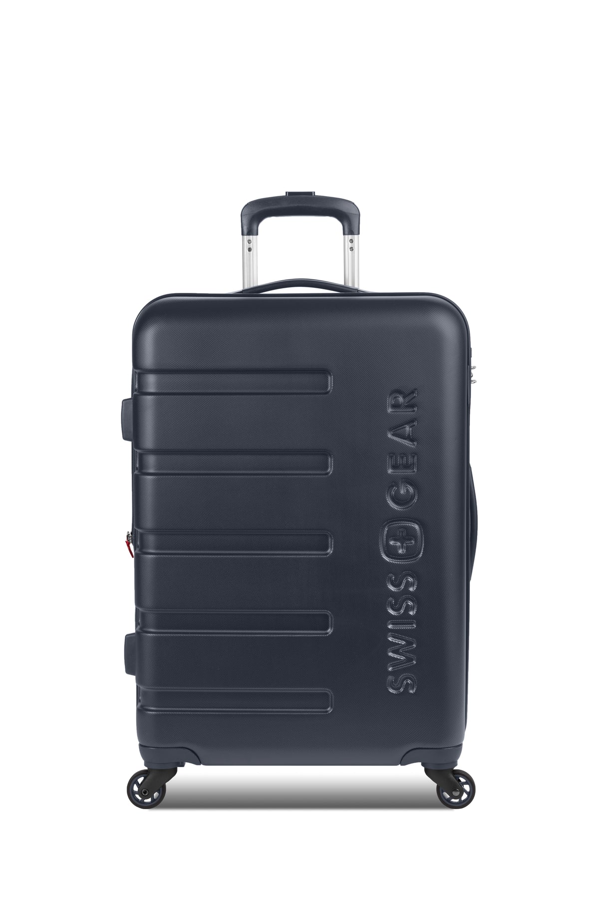 SWISSGEAR Signature Medium Checked Spinner - Navy - 03