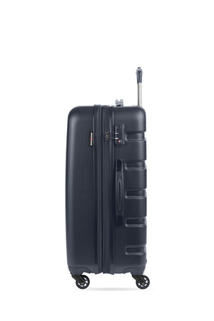 SWISSGEAR Signature Medium Checked Spinner in Navy