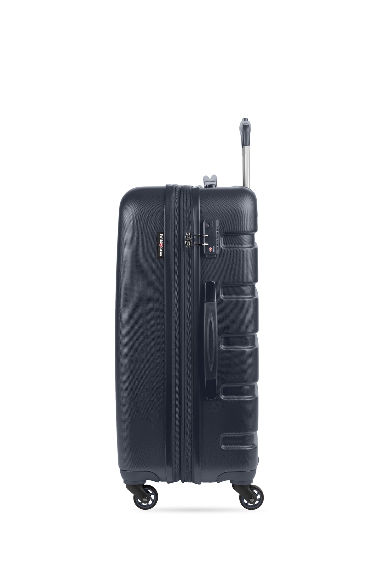 SWISSGEAR Signature Medium Checked Spinner - Navy - 04