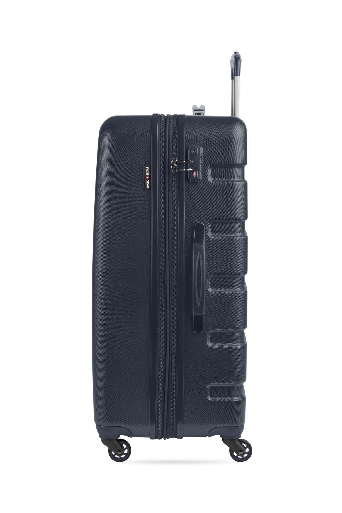 SWISSGEAR Signature Large Checked Spinner - Navy - 04