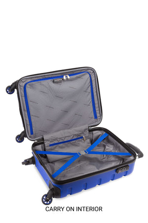 SWISSGEAR Modern Traveler Bundle in Cobalt Blue/Black/Grey