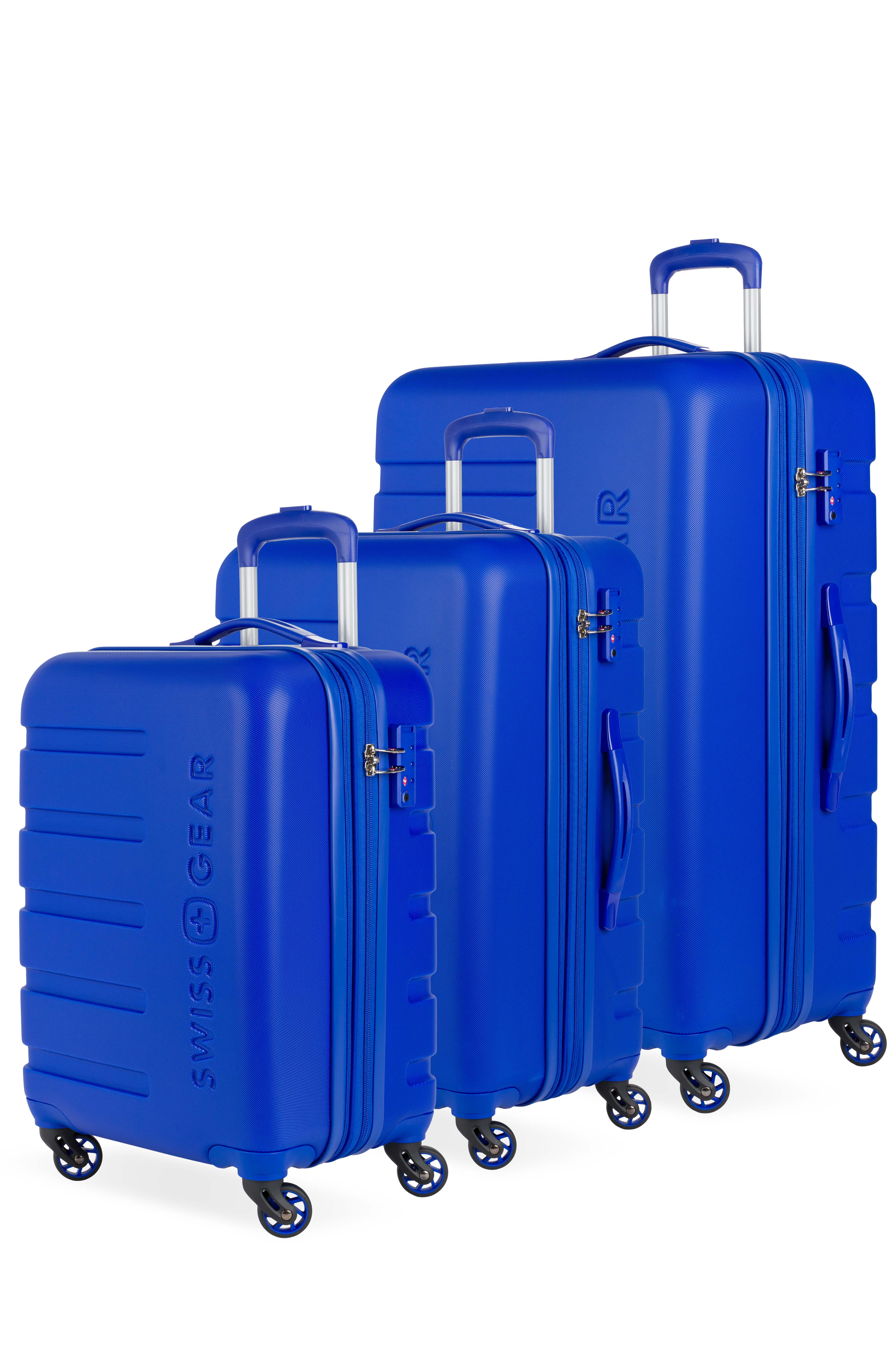 SWISSGEAR Signature 3-Piece Spinner Set in Cobalt Blue