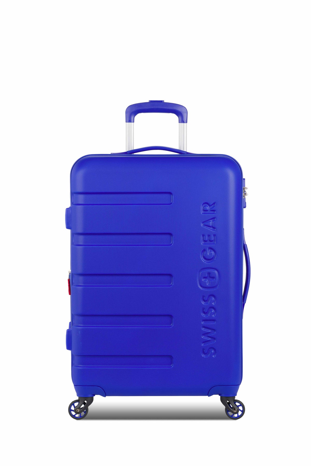 SWISSGEAR Signature Medium Checked Spinner - Cobalt Blue - 03