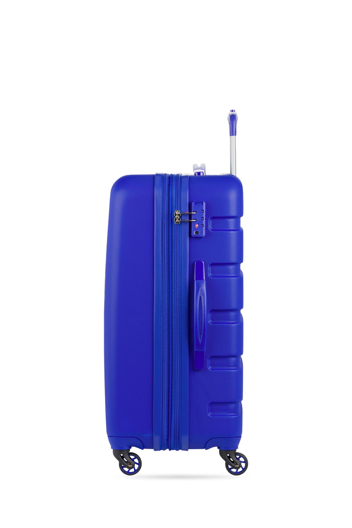 SWISSGEAR Signature Medium Checked Spinner - Cobalt Blue - 06