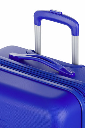 SWISSGEAR Signature Medium Checked Spinner in Cobalt Blue