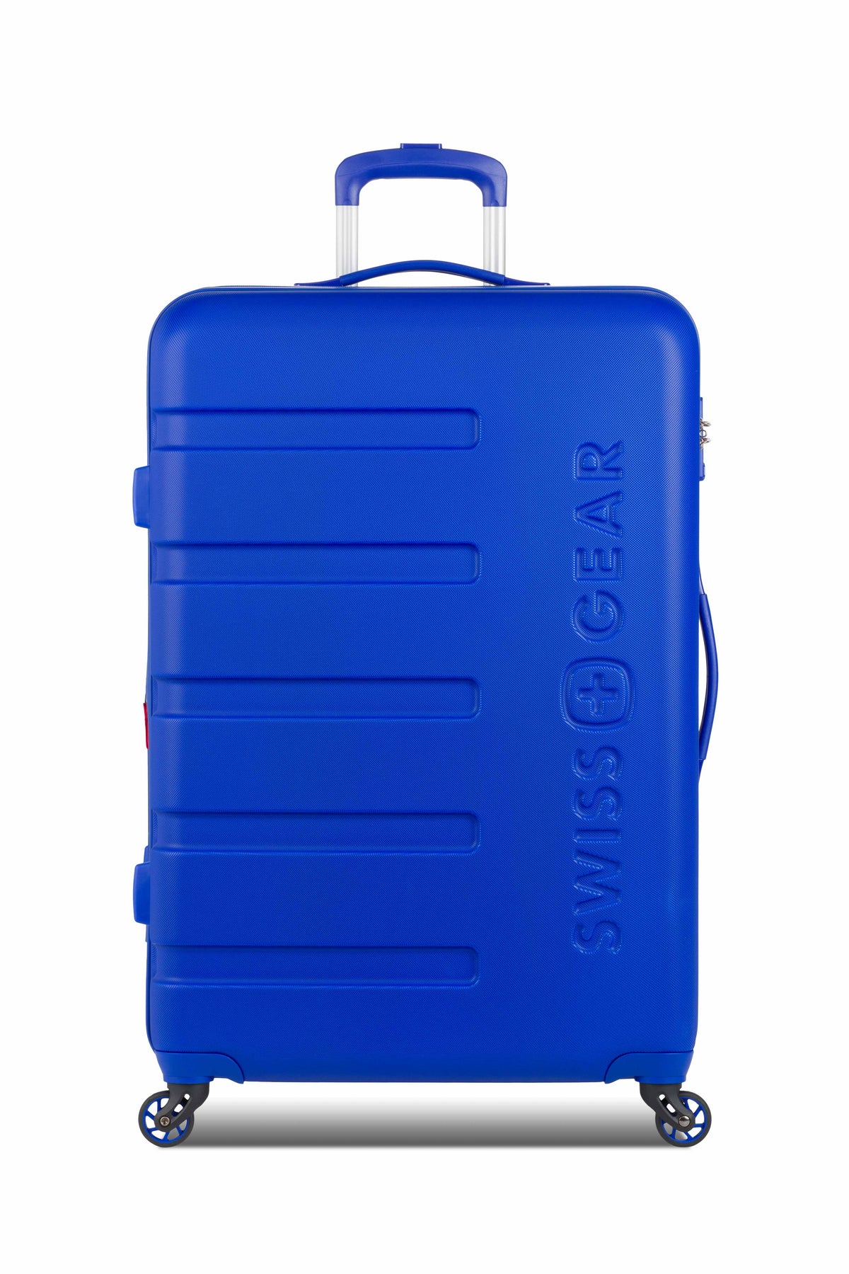 SWISSGEAR Signature Large Checked Spinner - Cobalt Blue - 03