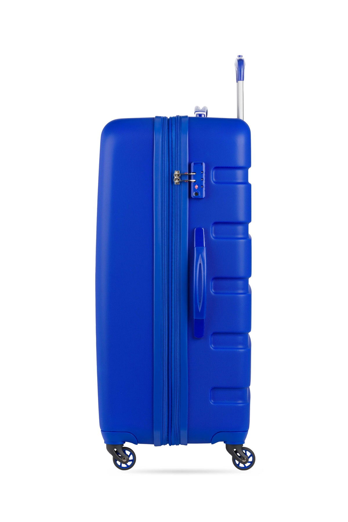 SWISSGEAR Signature Large Checked Spinner - Cobalt Blue - 06