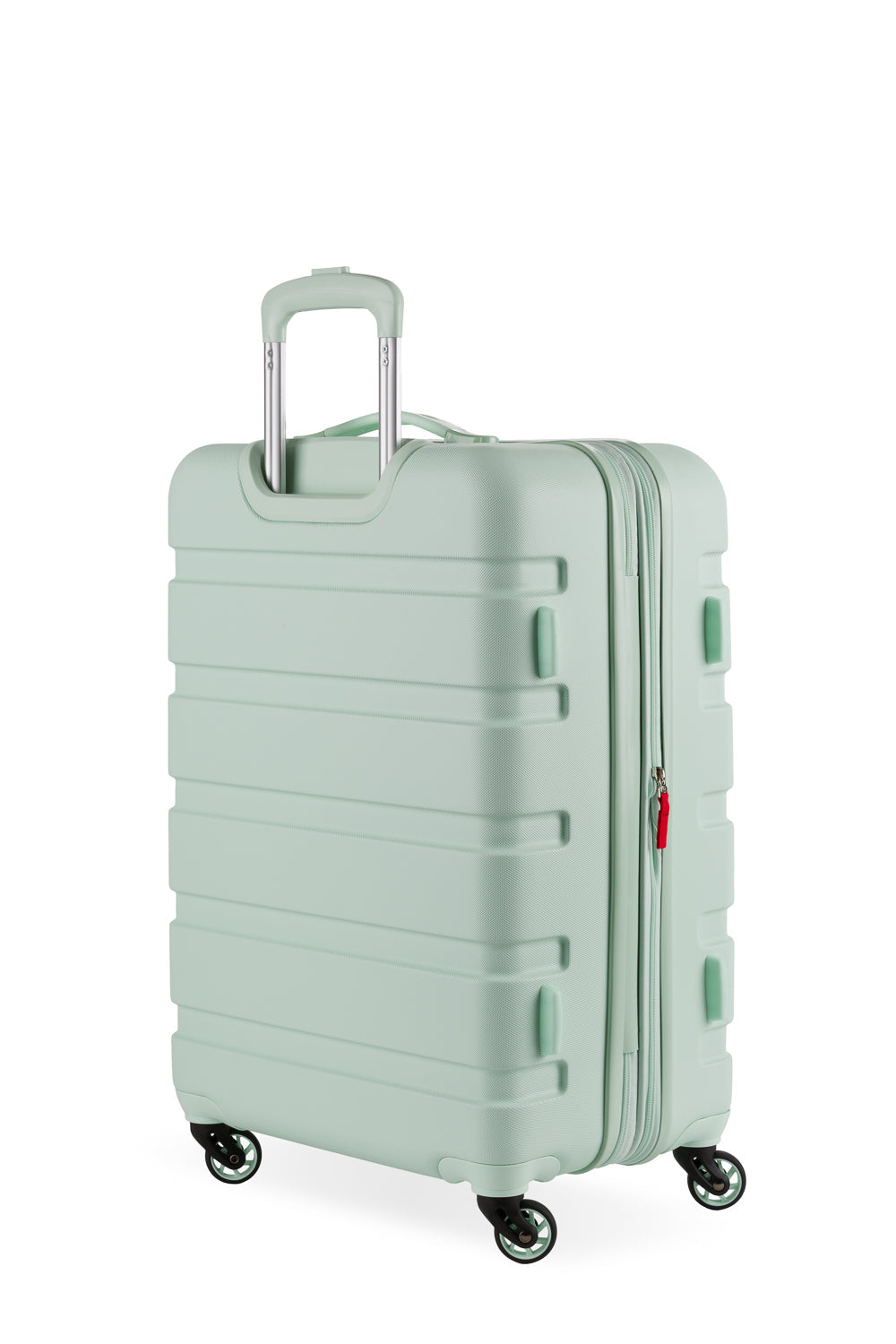 SWISSGEAR Signature Medium Checked Spinner - Clearly Aqua - 02