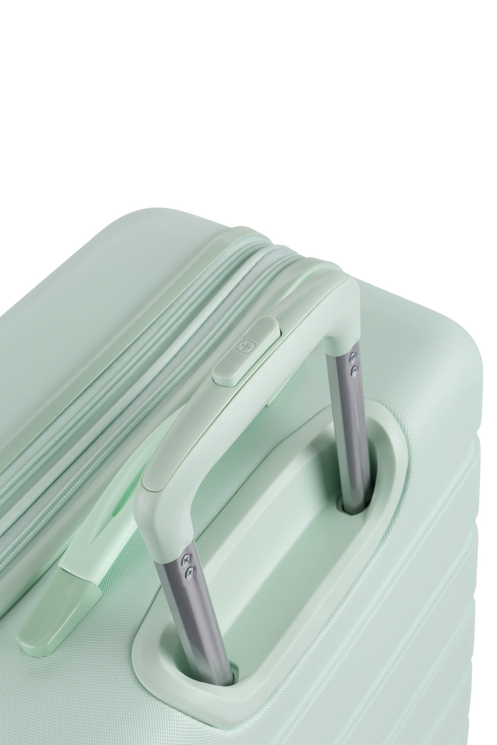 SWISSGEAR Signature Medium Checked Spinner - Clearly Aqua - 10
