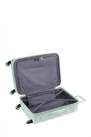 SWISSGEAR Modern Traveler Medium Checked Bundle in Clearly Aqua/Black/Grey