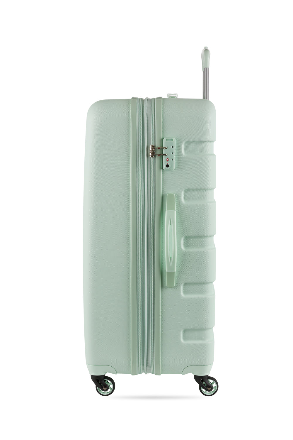 SWISSGEAR Signature Large Checked Spinner - Clearly Aqua - 04