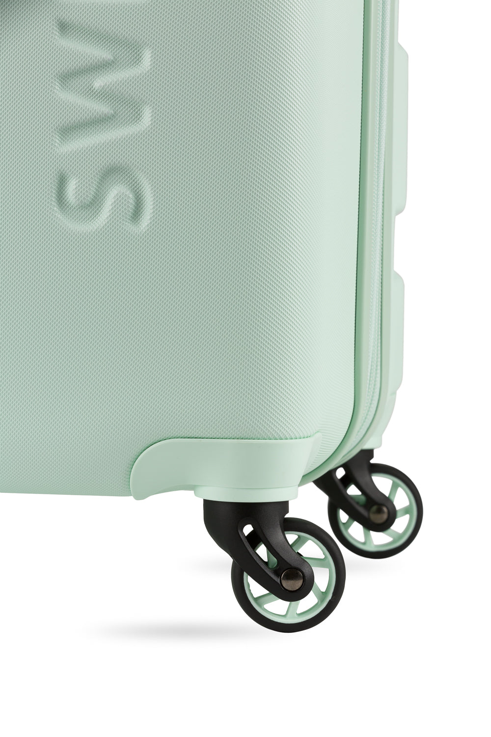 SWISSGEAR Signature Large Checked Spinner - Clearly Aqua - 08