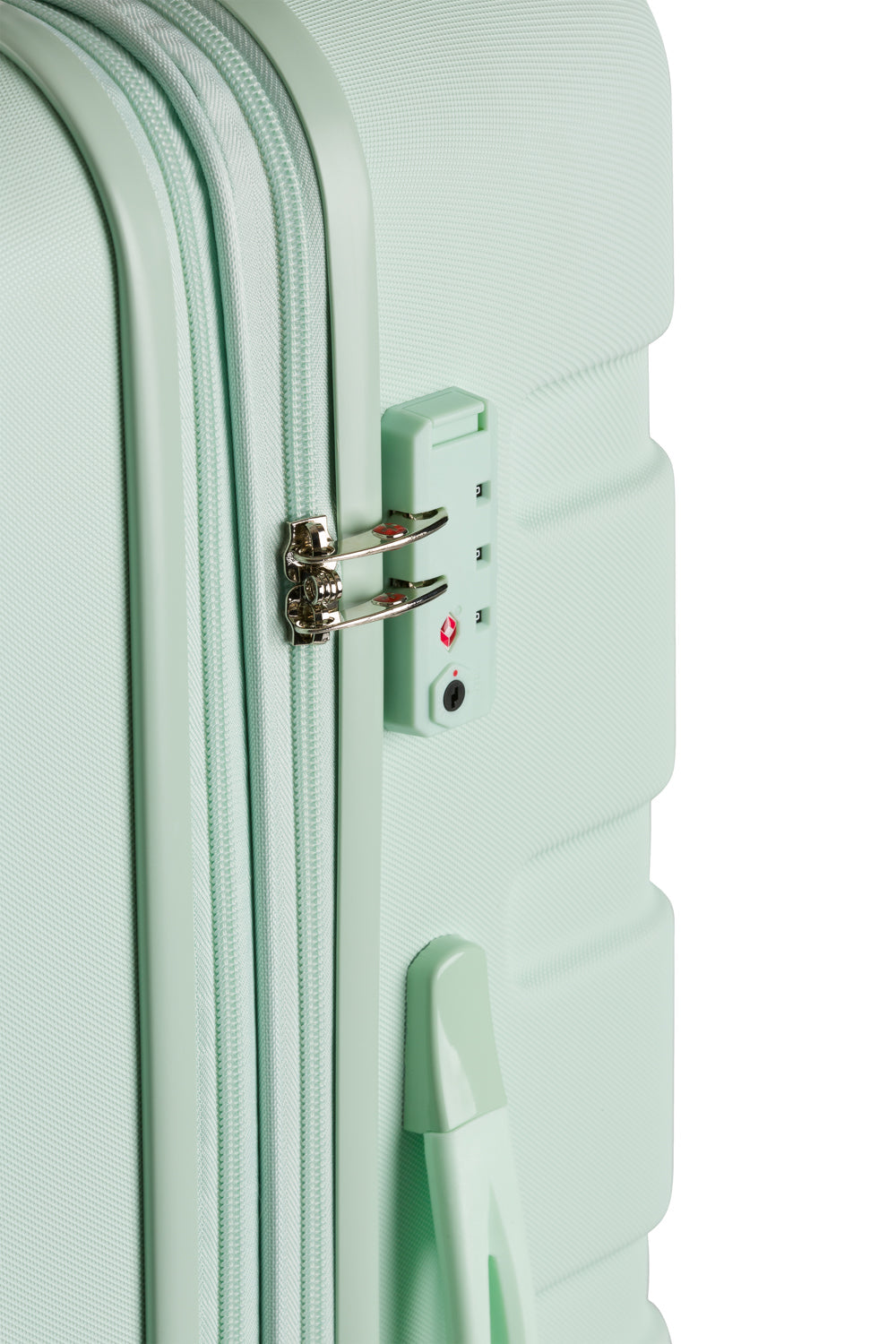 SWISSGEAR Signature Large Checked Spinner - Clearly Aqua - 06