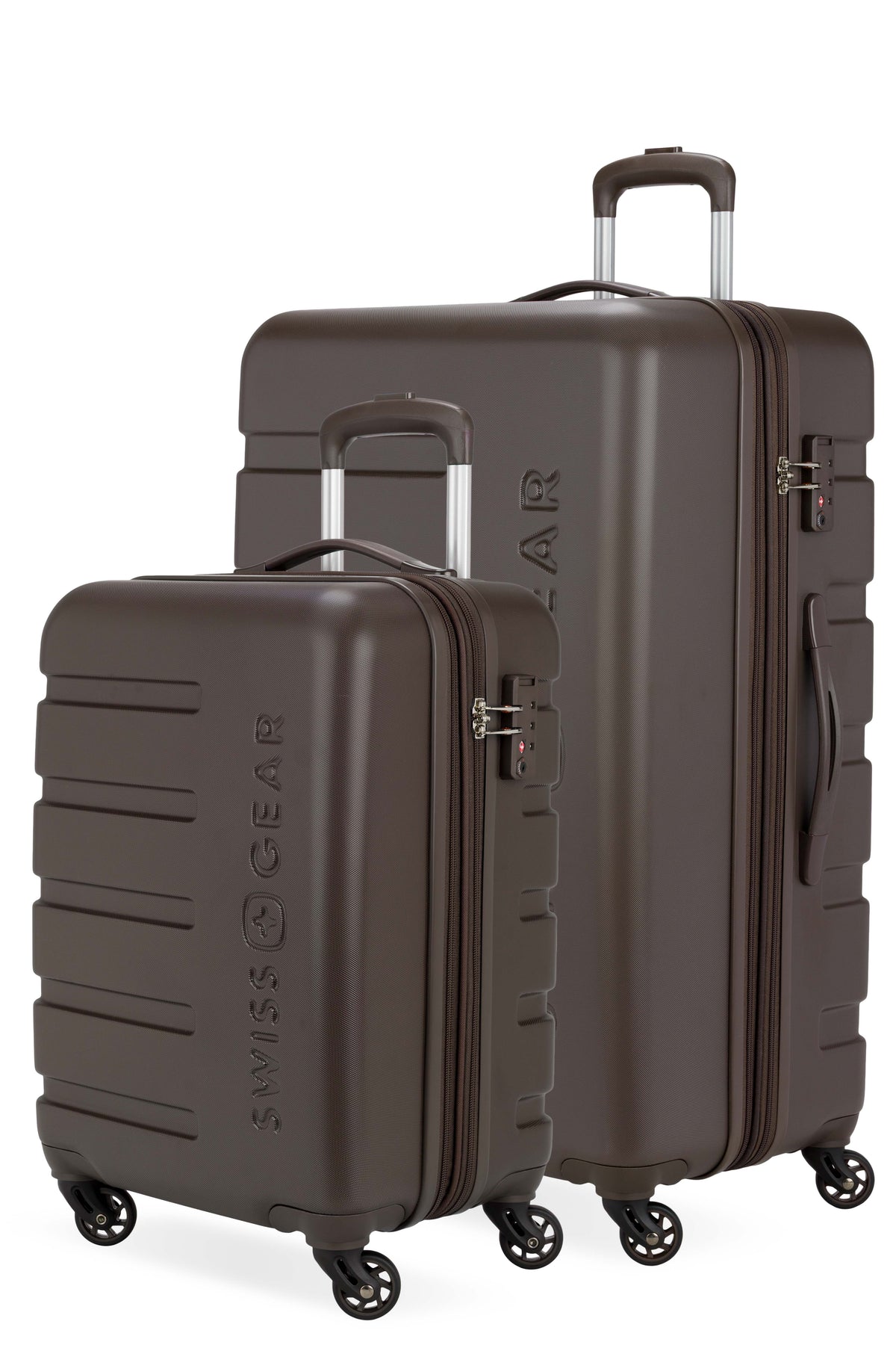 SWISSGEAR Signature 2-Piece Spinner Set - Chocolate - 01