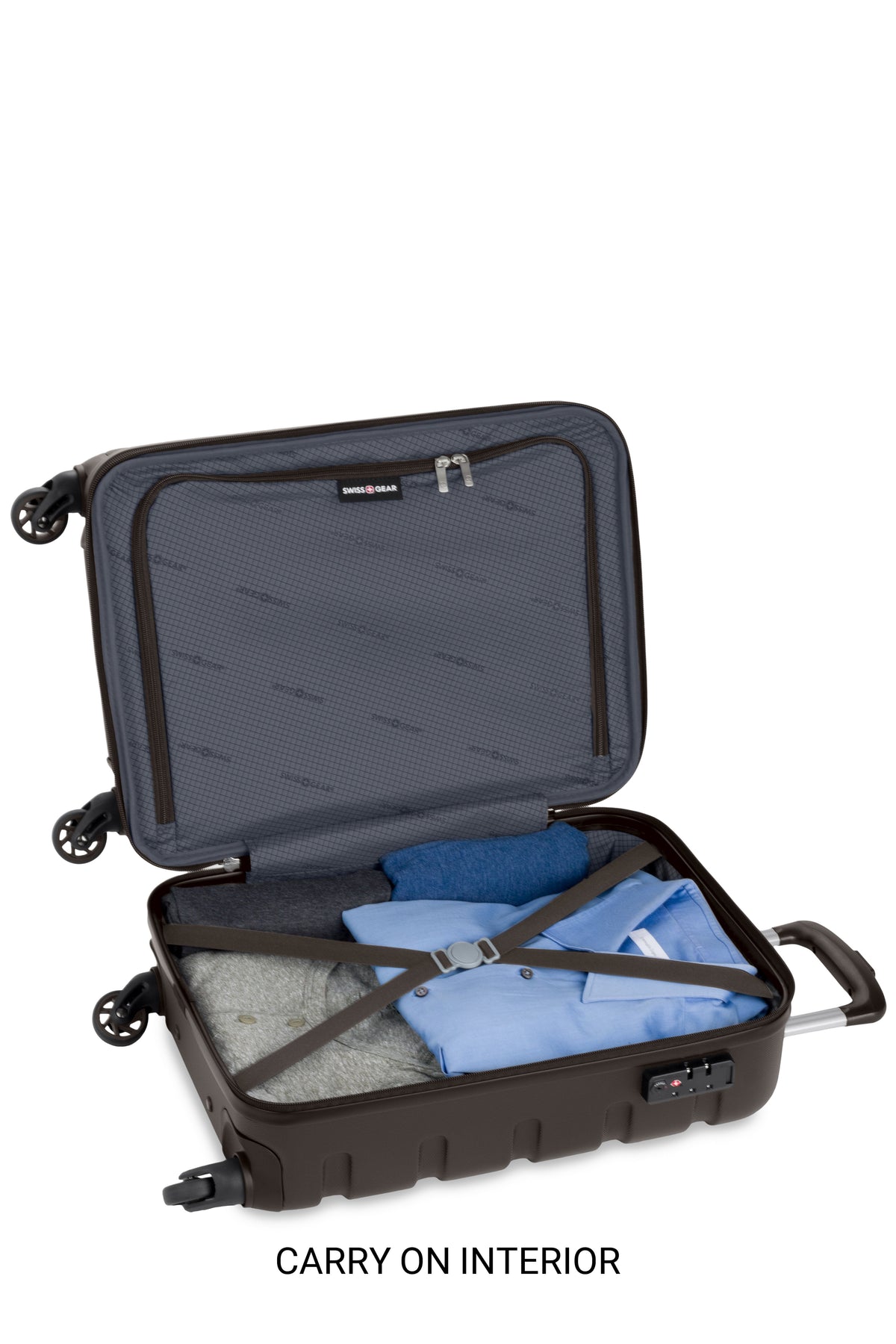 SWISSGEAR Signature 2-Piece Spinner Set - Chocolate - 04