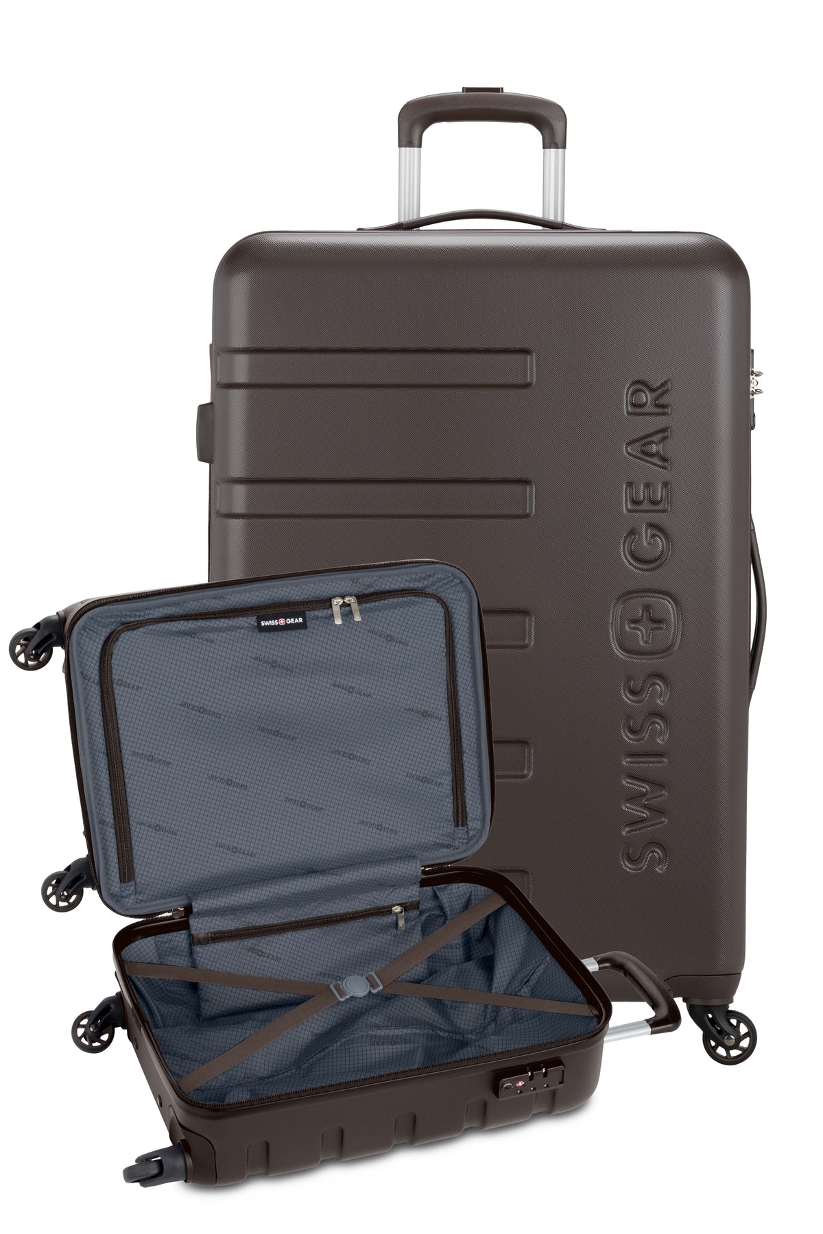 SWISSGEAR Signature 2-Piece Spinner Set - Chocolate - 15