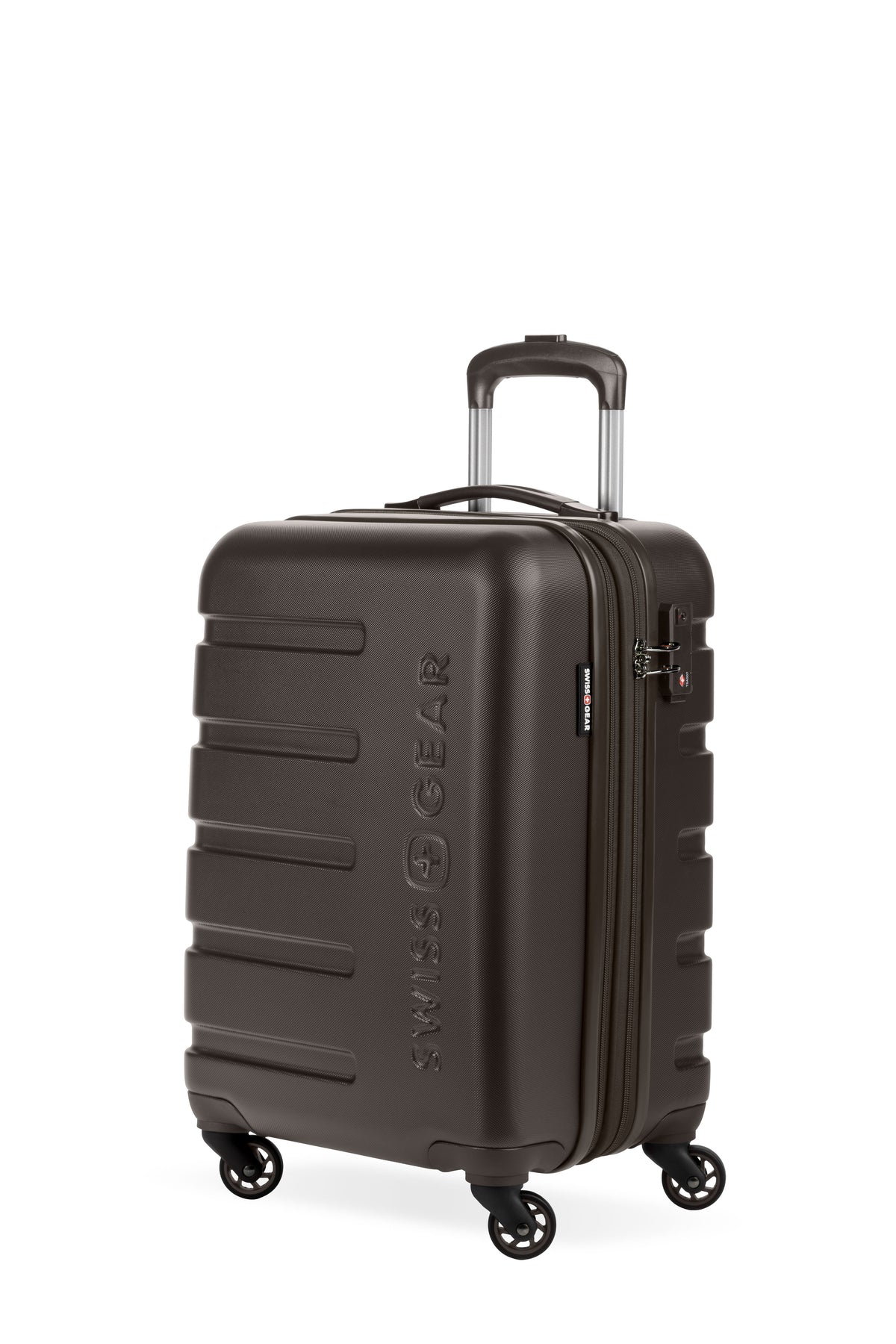 SWISSGEAR Signature Carry-On Spinner - Chocolate - 01