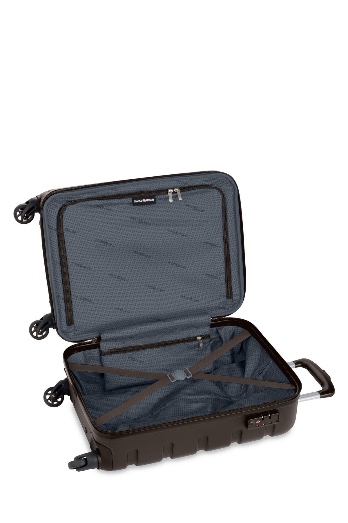 SWISSGEAR Signature Carry-On Spinner - Chocolate - 04
