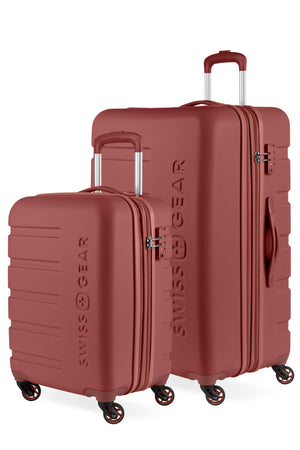 SWISSGEAR Signature 2-Piece Spinner Set in Cinnamon Brown