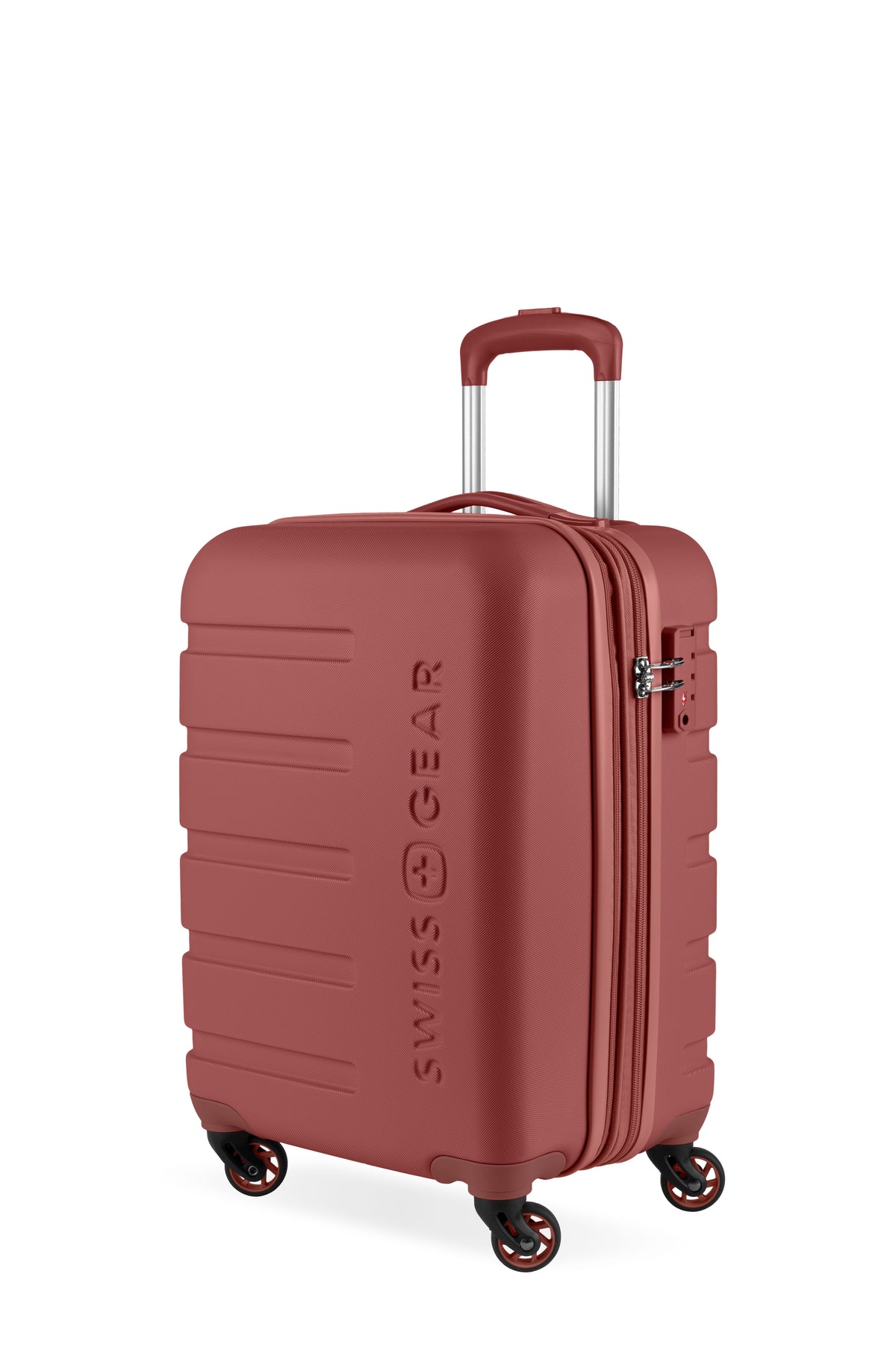 SWISSGEAR Signature Carry-On Spinner - Cinnamon Brown - 01