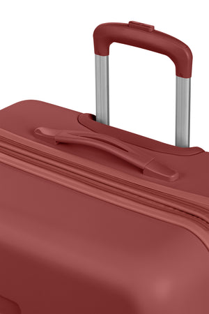 SWISSGEAR Signature Large Checked Spinner in Cinnamon Brown