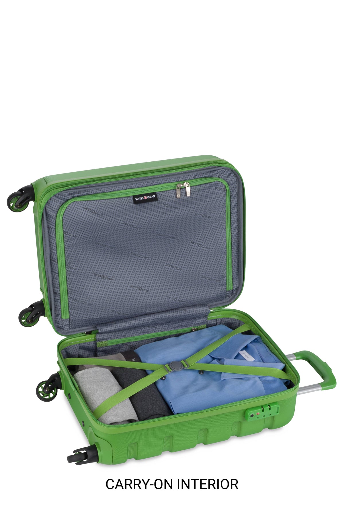 SWISSGEAR Signature 2-Piece Spinner Set - Lime Green - 04