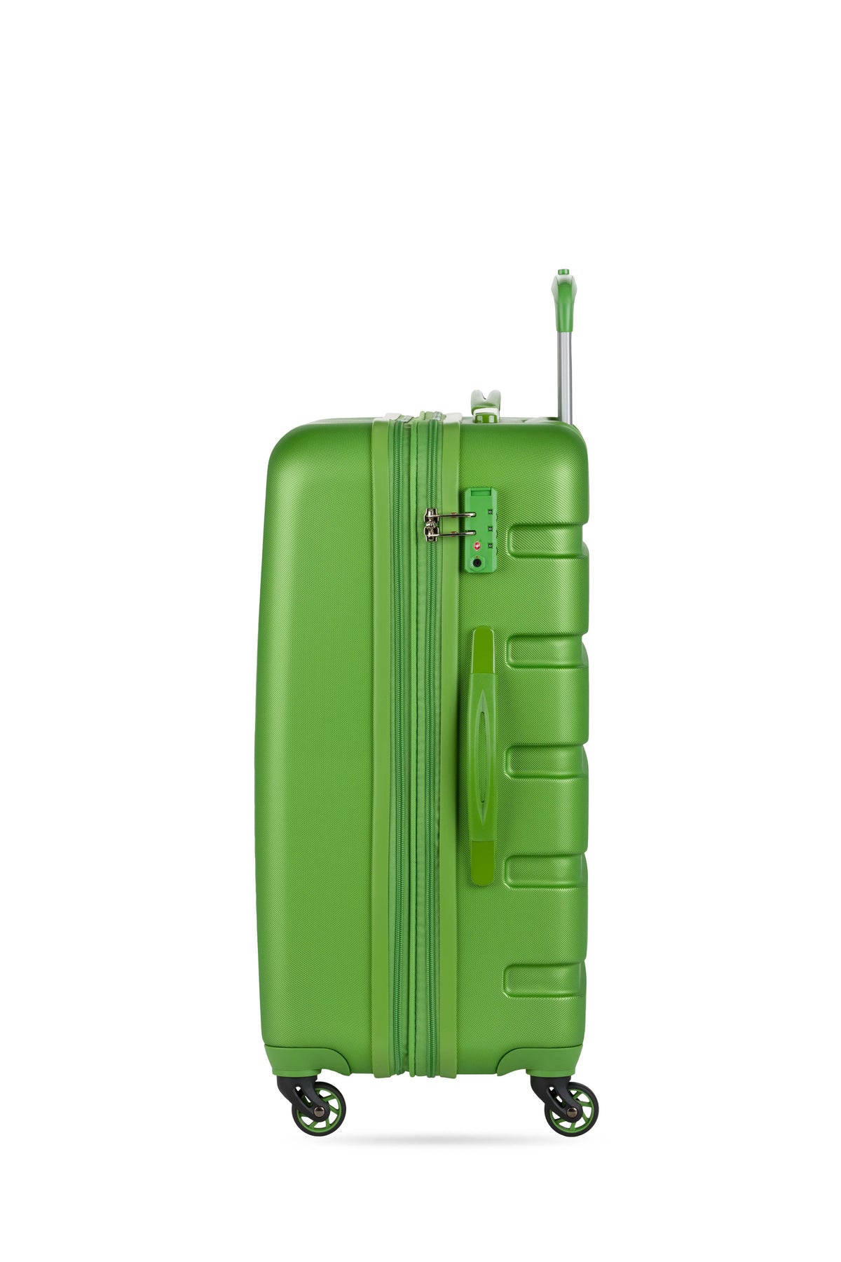SWISSGEAR Signature Medium Checked Spinner - Lime Green - 06