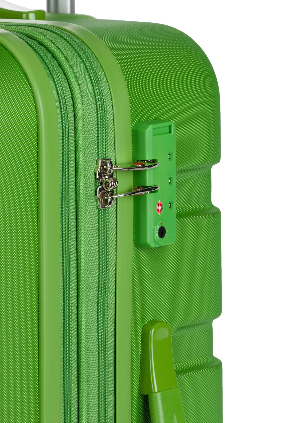 SWISSGEAR Signature Medium Checked Spinner - Lime Green - 08