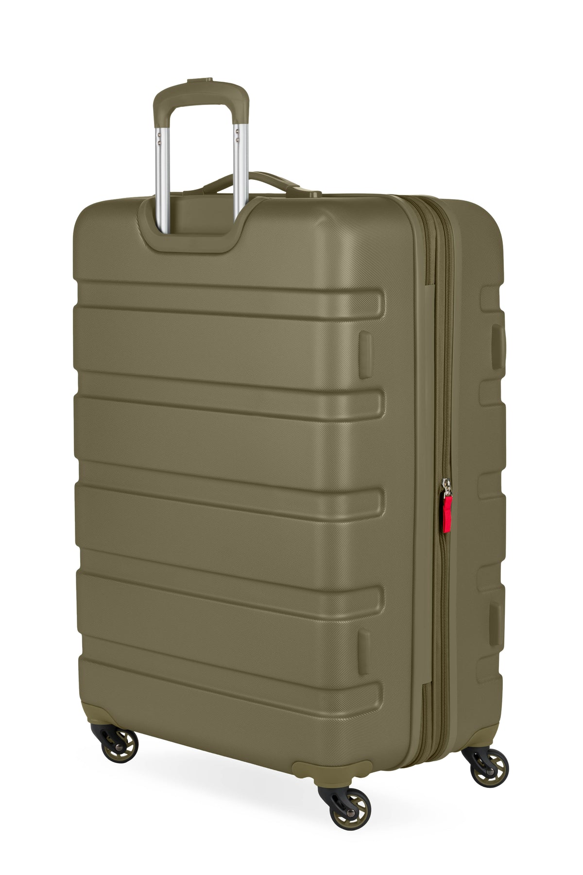 SWISSGEAR Signature Large Checked Spinner - Olive Branch Green - 02