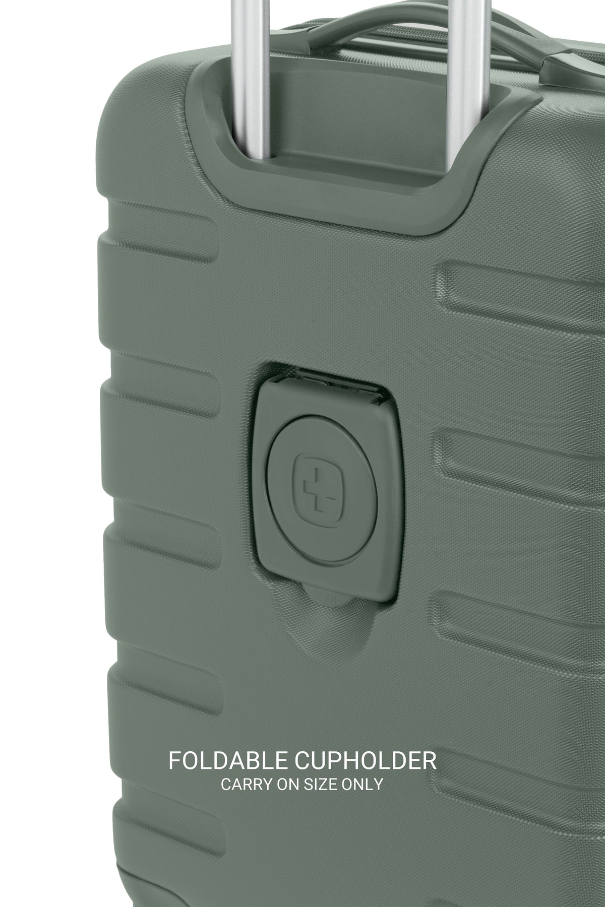 SWISSGEAR Signature Carry-On Spinner - Olive Green - 09