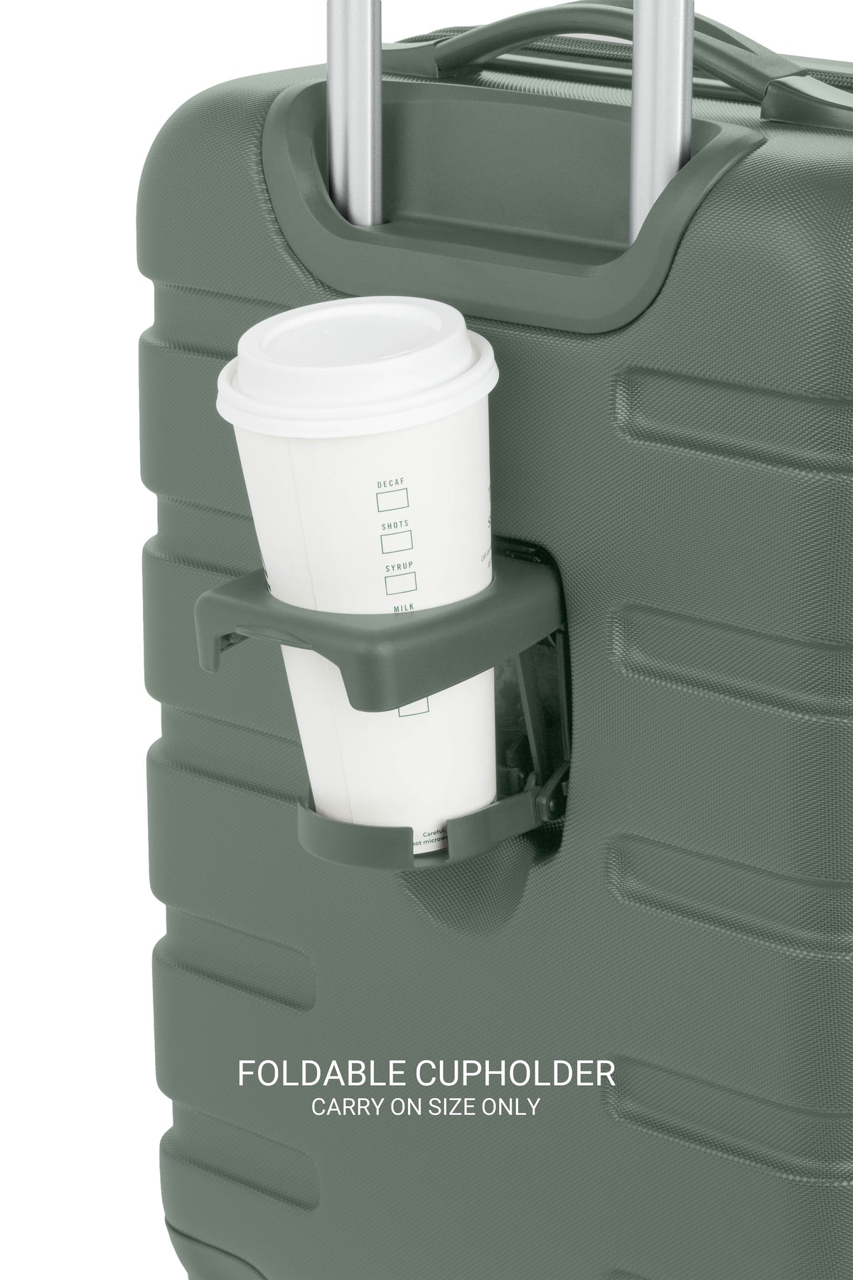 SWISSGEAR Signature Carry-On Spinner - Olive Green - 12
