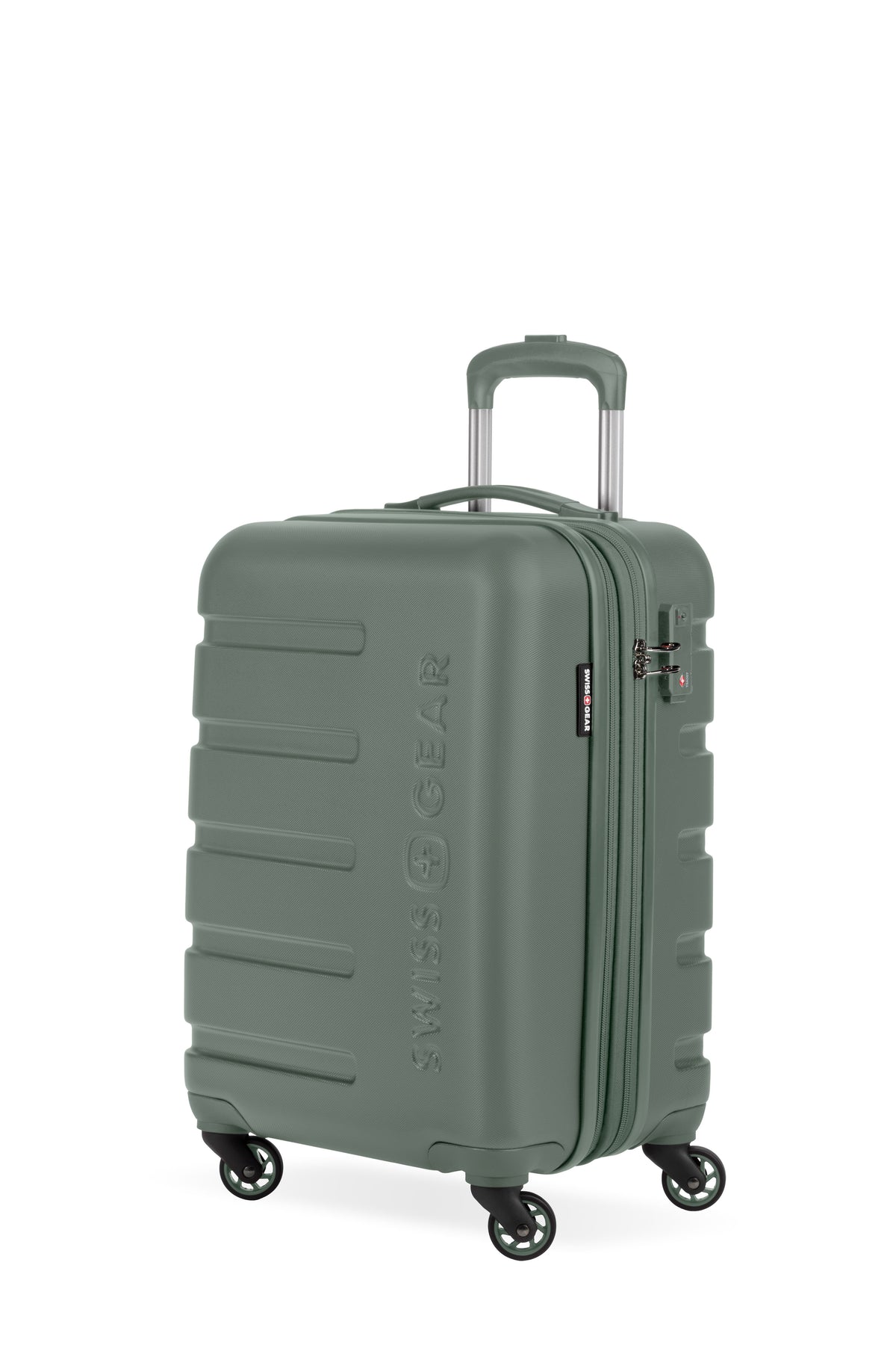 SWISSGEAR Signature Carry-On Spinner - Olive Green - 01
