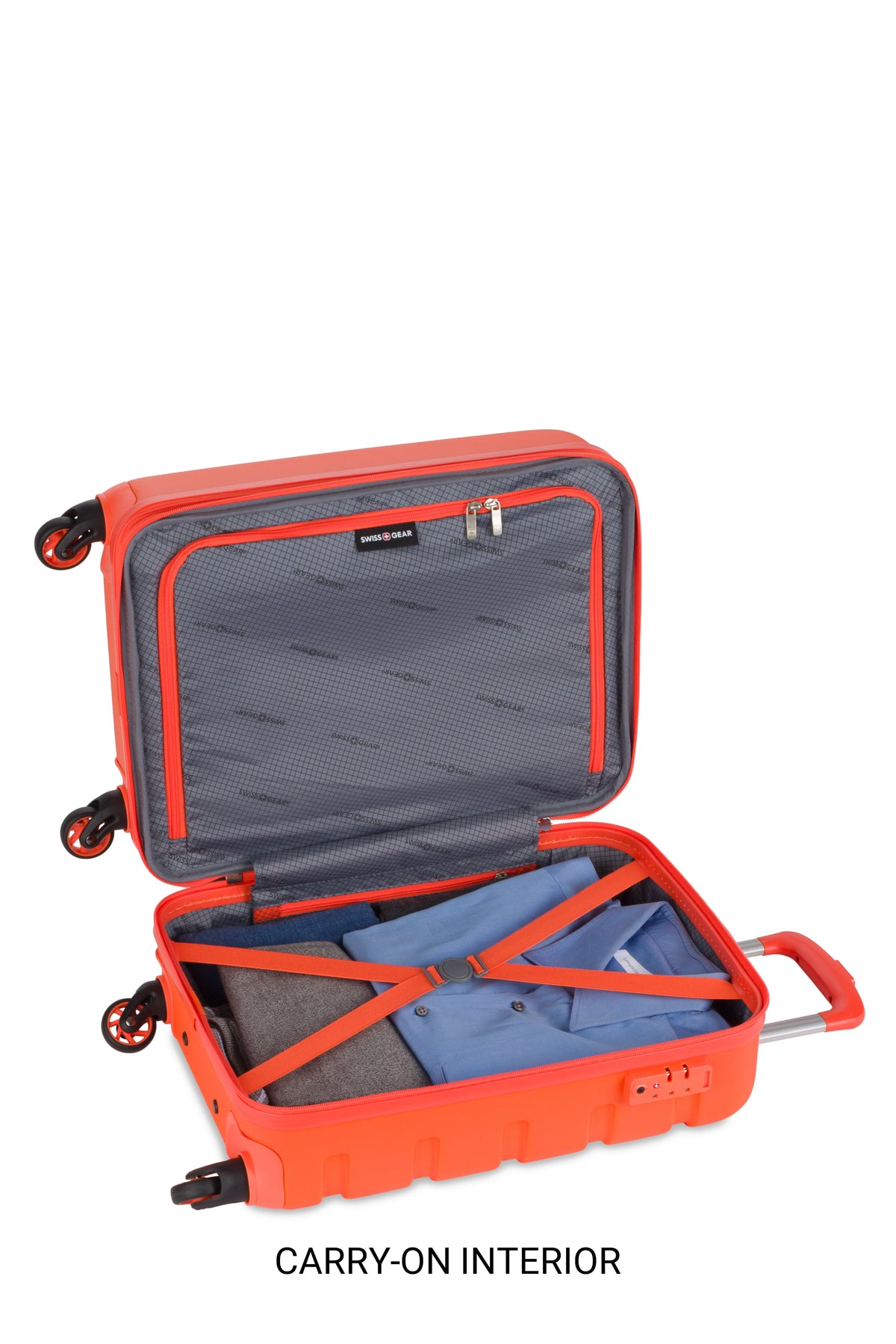 SWISSGEAR Signature 2-Piece Spinner Set - Orange - 04