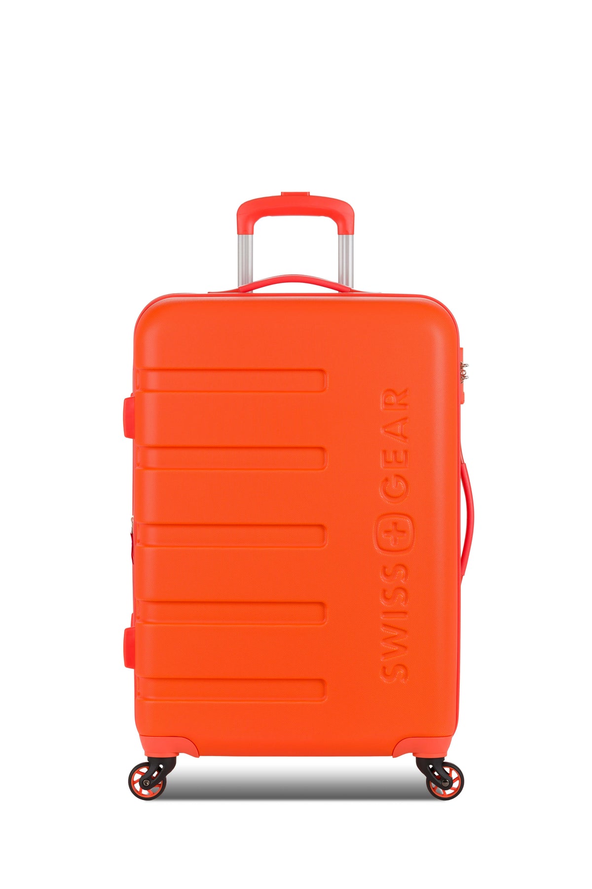 SWISSGEAR Signature Medium Checked Spinner - Orange - 03