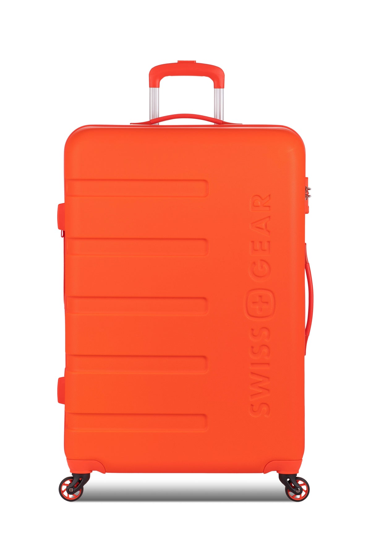 SWISSGEAR Signature Large Checked Spinner - Orange - 03