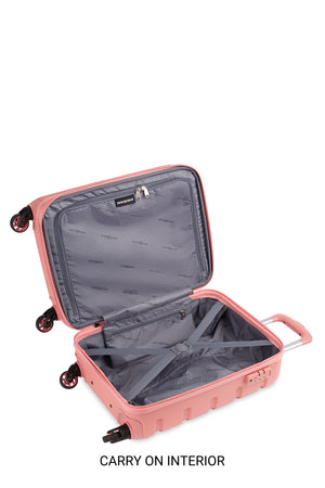 SWISSGEAR Modern Traveler Bundle in Coral/Black/Grey