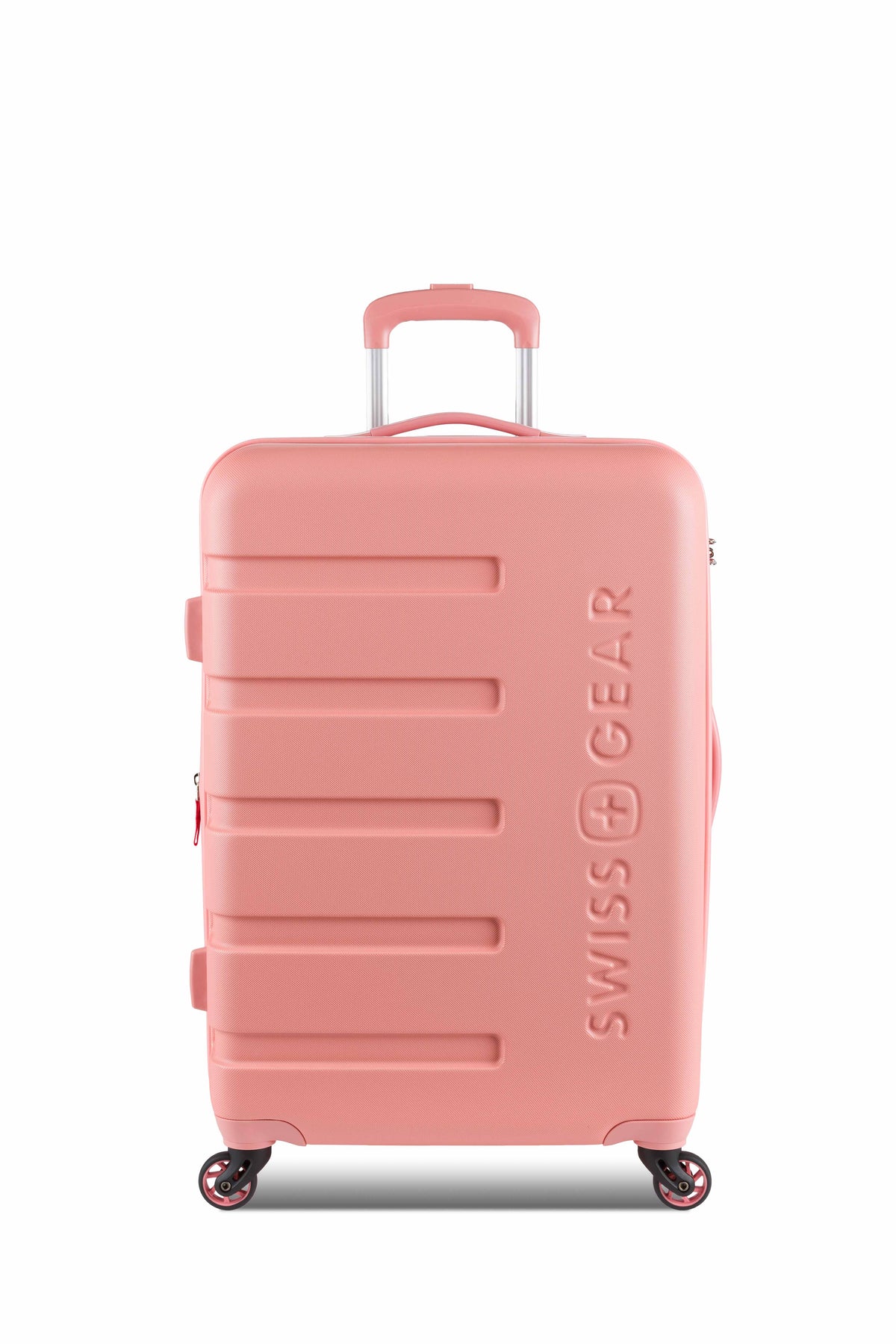 SWISSGEAR Signature Medium Checked Spinner - Coral - 03