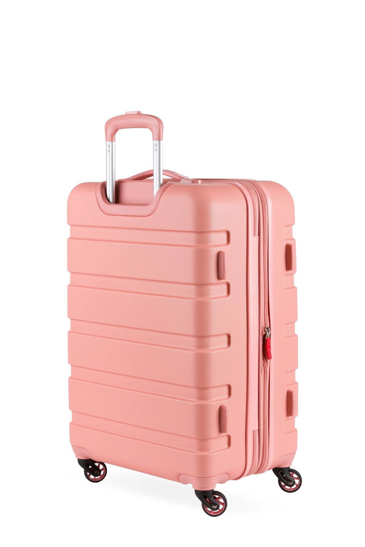 SWISSGEAR Signature Medium Checked Spinner - Coral - 02